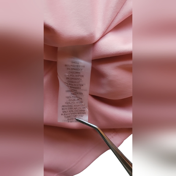 Vince Camuto Women's Geo-Print Fit & Flare Scuba Dress - Picture 11 of 12